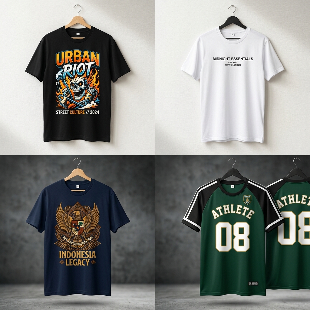 Desain Kaos Custom